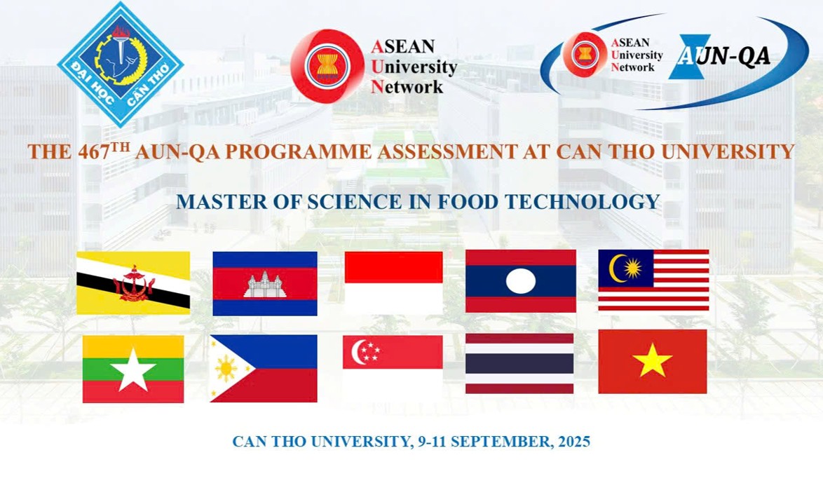 Đánh giá AUN-QA lần thứ 467 ngành Thạc sĩ Công nghệ thực phẩm